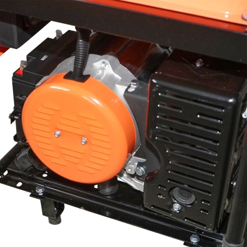 Generator electric 5.5kW/220V, motor pe benzina 15CP, pornire electrica/manuala THOR - Img 7