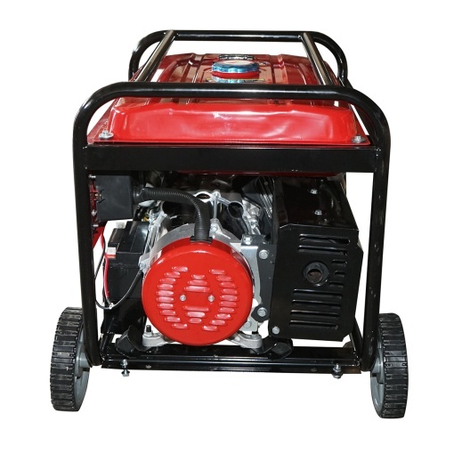 Generator electric cu ATS 7kW, 220V, motor pe benzina 18CP, pornire electrica/manuala Breckner Germany - Img 5