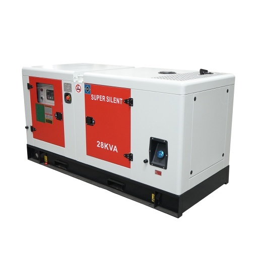Generator electric trifazat 28KVA, 230/400V cu motor diesel Ricardo N4100DS-30KW si ATS 100A - Img 2