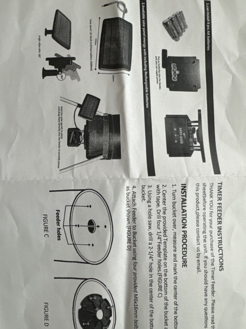 Hranitoare automata de mancare PNI MyPet PT024 pentru animale salbatice alimentare cu 4 baterii AA sau baterie de 6V - Img 2