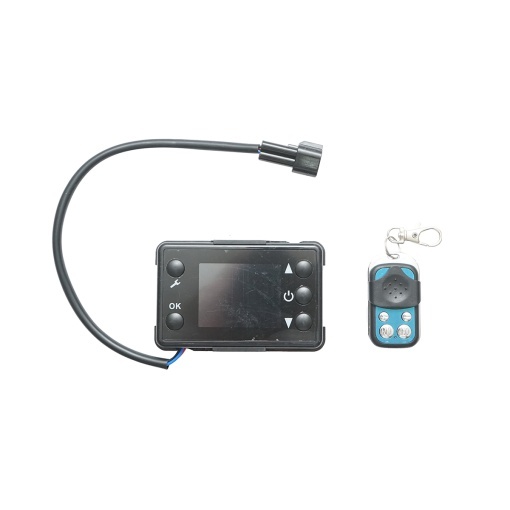 Incalzitor stationar, sirocou 12V, 2KW, display LCD, cu telecomanda si bujie Kyocera Breckner Germany - Img 3