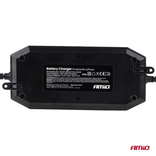 Incarcator digital baterie MAX 10A 12/24V PRO Amio - Img 3