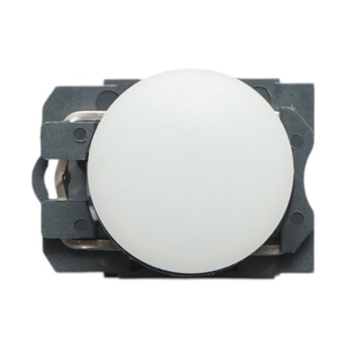 Indicator semnalizare LED alb 24V, 18mA, TB5 Breckner Germany - Img 2