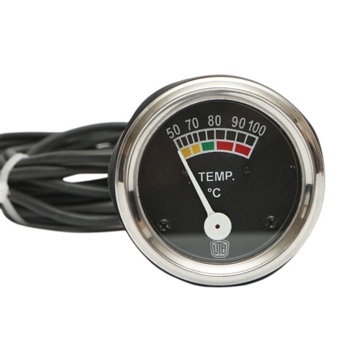 Indicator temperatura apa mecanic cu sonda Massey Ferguson, Landini 9500 cod OEM 1822732M91, 1822732M92, 1822732M93 - Img 2