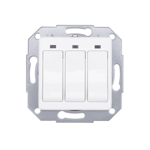 Intrerupator inteligent triplu PNI SmartHome WS323 pentru control lumini prin internet compatibil cu APP TuyaSmart - Img 3