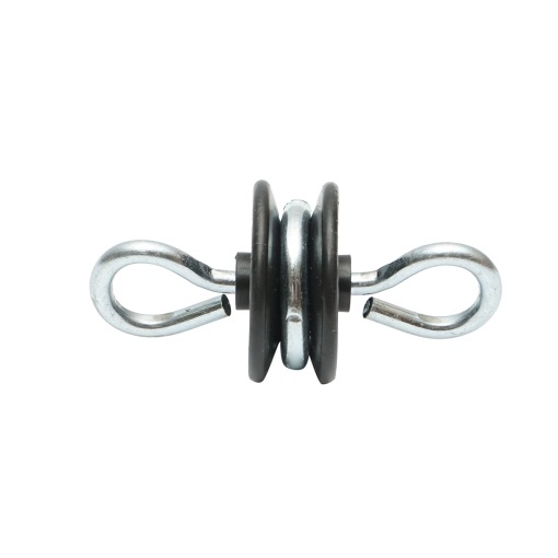 Izolator cu ancorare dubla fi 5.8mm 93x84mm gard electric Mezofarm - Img 3