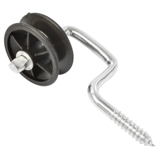 Izolator negru cu fanta fi 6.9mm 107x54mm gard electric Breckner Germany - Img 2
