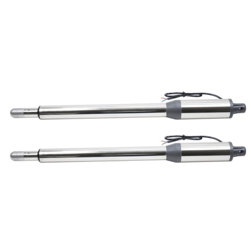 Kit automatizare porti batante PNI MAB300, cu 2 motoare 40W, telecomenzi si panou de control, fotocelule si lampa, lungime poarta 2 x 2.5m max, greutate poarta 200Kg - Img 6