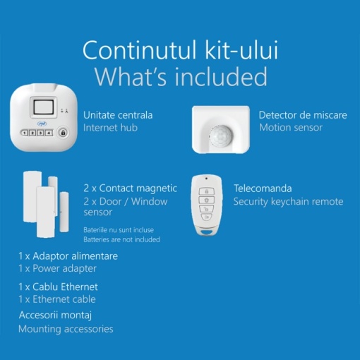 Kit casa inteligenta PNI SmartHome SM400 cu functie de sistem de alarma si monitorizare acces prin internet - Img 7