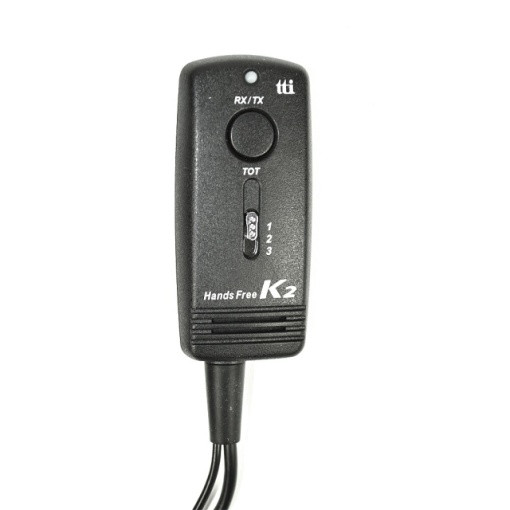 Kit Handsfree TTi pentru statii radio CB TTi THF-100 K2, cu microfon cu 6 pini, buton PTT si comutator reglare functie TOT - Img 2