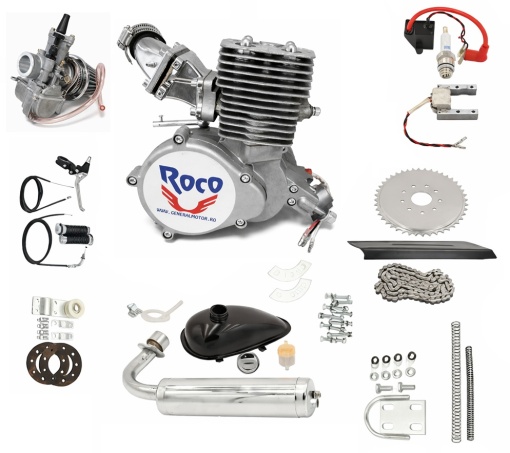 Kit motor bicicleta ZEDA 100cc - Img 2