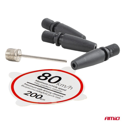 Kit reparatie anvelopa cu compresor 12V Amio - Img 12