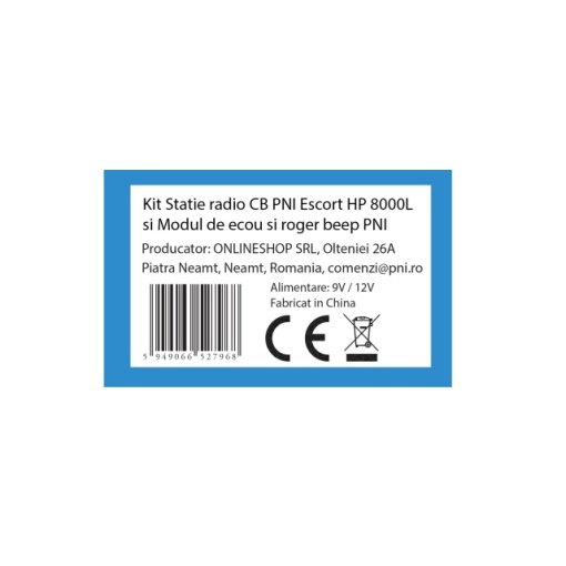 Kit Statie radio CB PNI Escort HP 8000L si Modul de ecou si roger beep PNI ECH01 - Img 7