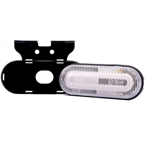 Lampa gabarit 121x47, LED, alba, Fristom - Img 5