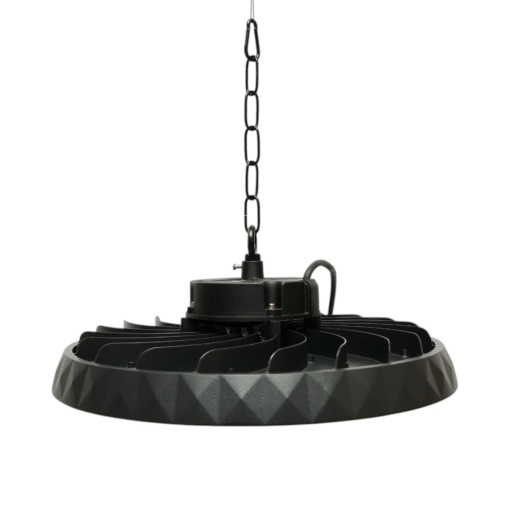 Lampa industriala LED UFO High-Bay 200W, 100-265V, 6500K, 40000lm pentru hale, depozite 375x50mm IP65 Breckner Germany - Img 2