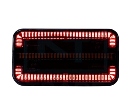 Lampa LED semnalizare dinamica 3 functii 12-24V - Img 3