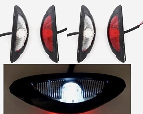 Lampa marcaj lateral alb-rosu LED - Img 4