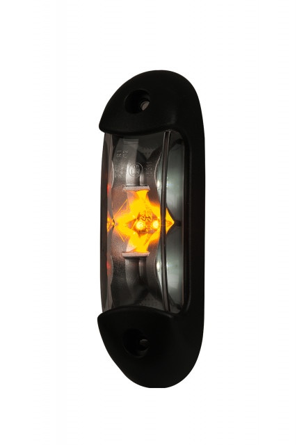 Lampa pozitie 12/24V portocaliu-rosu HORPOL - Img 3