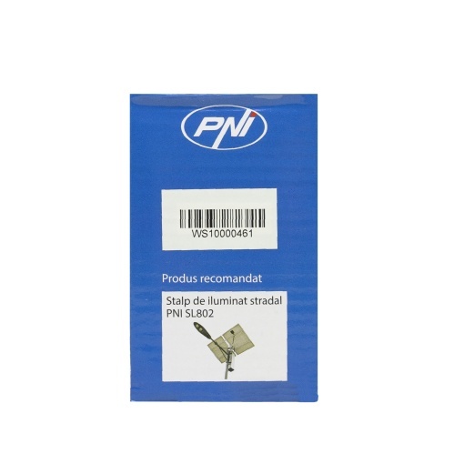 Lampa solara LED PNI GreenHouse WS10, 100 LED-uri, 600 lm, unghi PIR 120 grade, acumulator 1800 mAh, montaj pe perete - Img 14