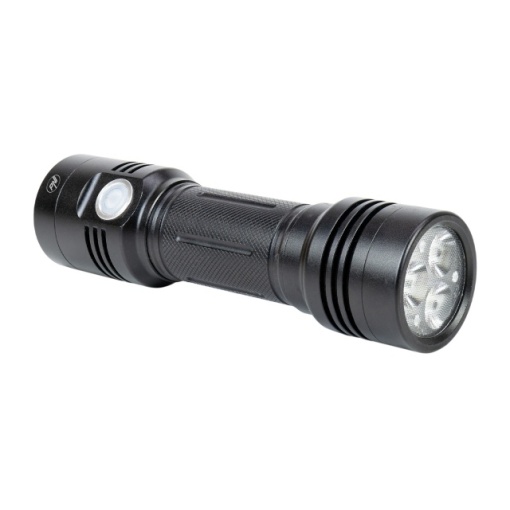 Lanterna dubla PNI Adventure F200 din aluminiu cu LED, acumulator 4000mAh si port micro USB, 3 LED-uri cu deschidere mare si unul cu focus, ambele au 3 niveluri de putere - Img 6