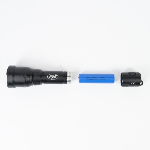 Lanterna PNI Adventure FHTW10, 40m, focus, Li-Ion 3000mAh, 620 lm, pana la 540 m, negru - Img 5