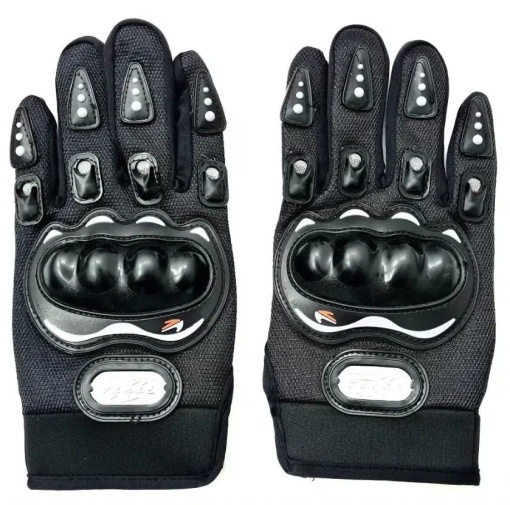 Manusi Moto, ATV cu Protectii pentru Monturi, Culoare Neagra, Marime L - Img 3