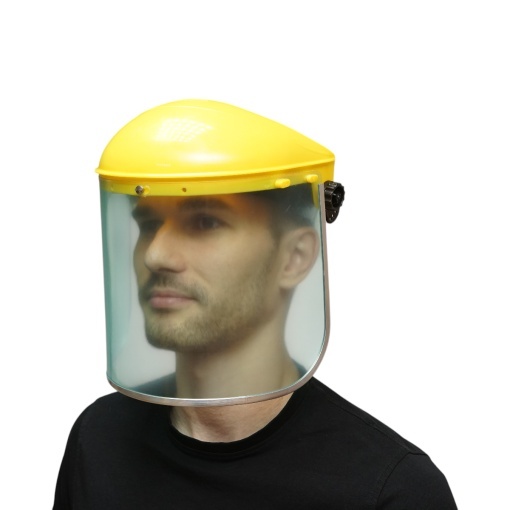 Masca de protectie cu viziera PC cu fixare pe cap reglabila Crownman - Img 6