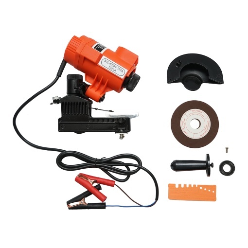 Masina ascutit lant drujba 85W, 12V, disc 108x22x3.2mm, turatie 5000rpm - Img 2