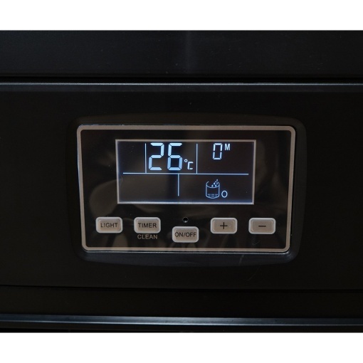 Masina de facut gheata profesionala 40 kg/24h, rezervor apa 3.5L, conexiune apa retea, cos colectare 4kg, autocuratare, afisaj LCD - Img 12