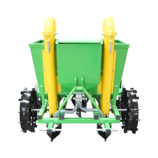 Masina de plantat cartofi pe 2 randuri cu fertilizare, buncar 180kg model Polonia - Img 2