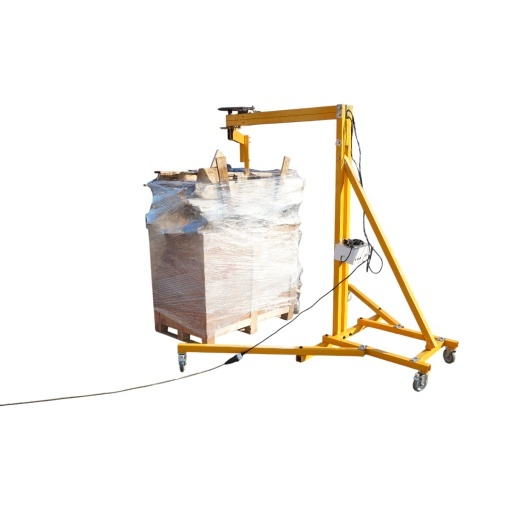 Masina verticala de infoliat paleti cu folie stretch 220V, brat rotativ 0-12 m/min, diametru 1.6m, inaltime 1.8m - Img 5