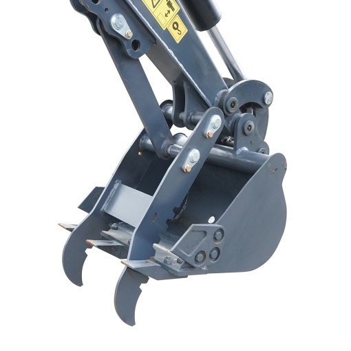 Mini excavator 2T cu cabina, motor diesel 25CP (18.4KW), adancime sapare 2120mm, capacitate ridicare 350Kg, 2 cupe incluse 400/770mm THOR - Img 10