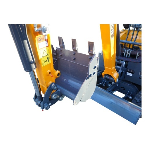 Mini excavator 2T pe senile cu semicabina, motor diesel Laidong 25CP, adancime sapare 2060mm, 3 cupe incluse 170/440/780mm THOR - Img 11