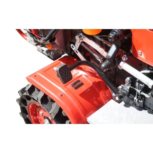 Minitractor agricol 4x4 diesel 17CP, 531cc, 3+1 viteze, 2 cutii de viteze, pornire electrica/manuala, latime lucru 1050mm cu freza, rarita, roti metalice, picior sprijin THOR - Img 12
