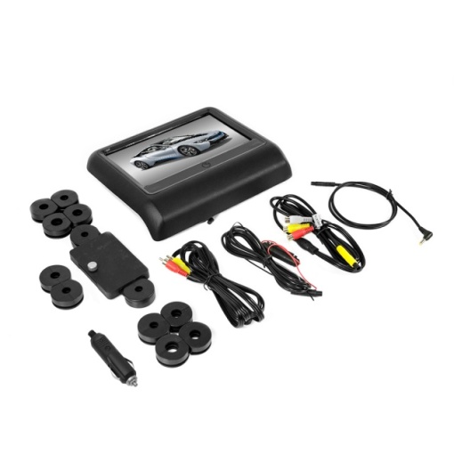 Monitor auto multimedia PNI DB900 negru cu ecran tactil de 9 inch, DVD player, slot card SD si USB, aplicabil pe tetiera - Img 8