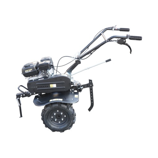 Motocultor 7CP cu freza 100cm, motor benzina 4 timpi 212cc OHV, viteze 2+1, transmisie pe curea, roti 4.00-8 Breckner Germany - Img 4