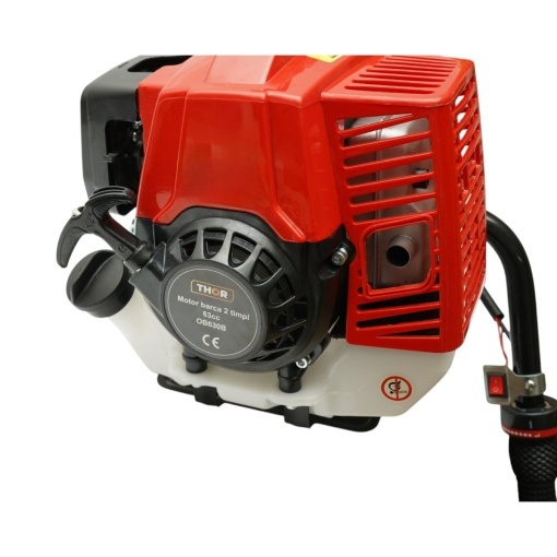 Motor barca pe benzina 1.65kW(2.2CP), 2 timpi, 63cc, turatie 6500rpm, racire cu aer, pornire manuala, elice 3 pale, capacitate rezervor 1.4L THOR - Img 13