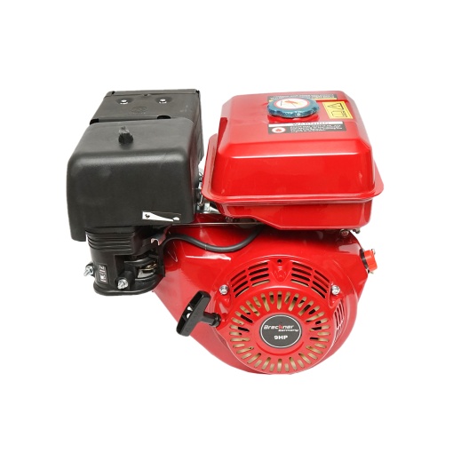 Motor pe benzina 9CP, 4 timpi, ax cu pana 25mm pornire sfoara Breckner Germany - Img 4