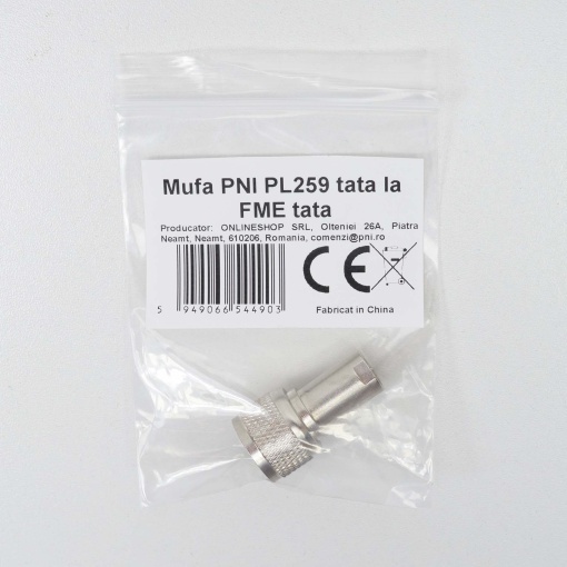 Mufa PNI PL259 tata la FME tata - Img 2