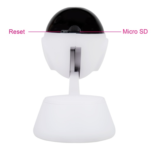 Pachet Camera supraveghere video PNI IP720LR, 1080P, 2MP, IP, P2P, PTZ si card de memorie microSD PNI 128GB inclus - Img 4