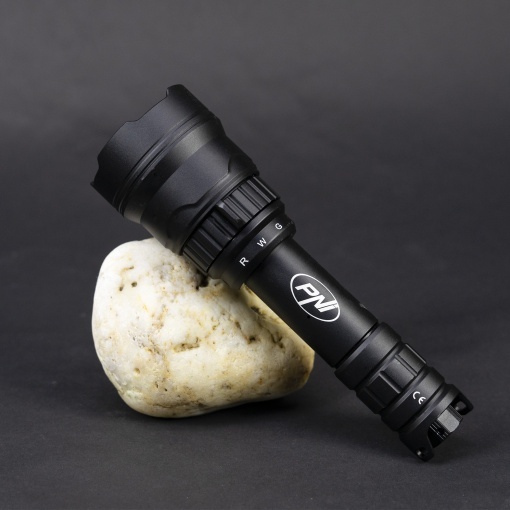 Pachet Lanterna PNI Adventure F300 cu LED in 3 culori, alb, rosu, verde, max. 10W, IPX6 + Sticky Pad Drapel - Img 19