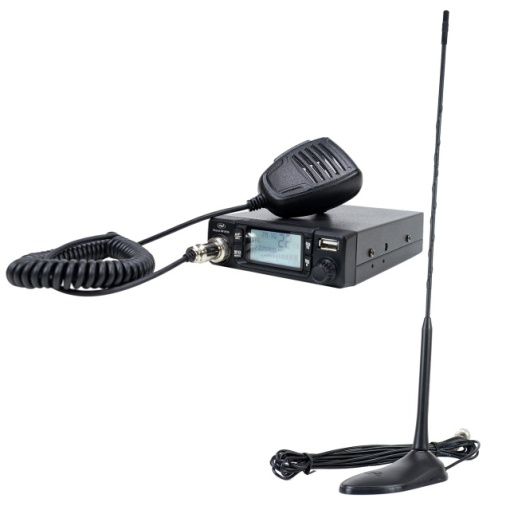Pachet Statie radio CB PNI Escort HP 9700 USB si Antena CB PNI Extra 45 cu baza magnetica - Img 8