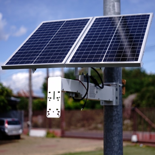 Panou solar fotovoltaic PNI PSF6020 putere 60W cu acumulator 20A inclus, iesire 12V, pentru camere de supraveghere - Img 7