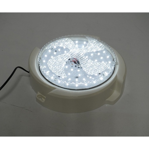 Plafoniera solara LED 50W, 6500K cu panou solar 3W, baterie LiFePO4 1800mAh, senzor miscare si telecomanda IP65 Breckner Germany - Img 8