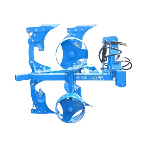 Plug agricol reversibil hidraulic cu 2 trupite, cormane pline Konig Traktoren - Img 2