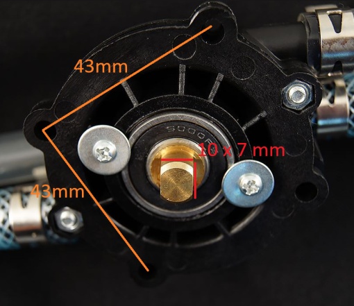 Pompa booster atomizor 3WF-600 (simpla) - Img 2