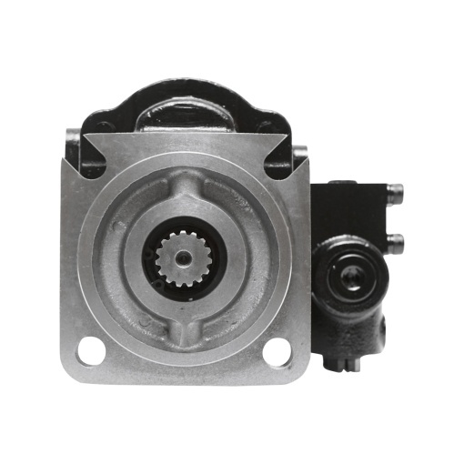 Pompa hidraulica dubla 80L/min pentru JCB cod OEM 20/925592, 20/925357, 20/925308 - Img 2