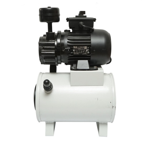 Pompa vacuum uscata cu motor 550W, 200L/min 1440rpm si rezervor pentru aparat de muls vaci Breckner Germany - Img 2