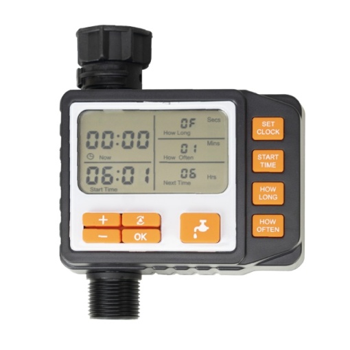 Programator pentru irigare PNI WT11, display LCD, racord 3/4, negru - Img 8