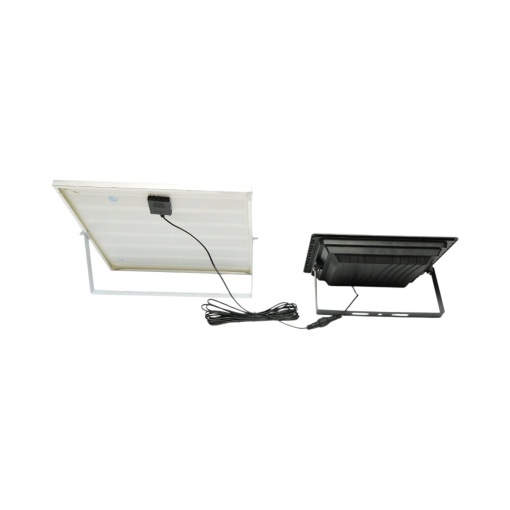 Proiector LED 200W, 6500K cu panou solar 15W, baterie LiFePO4 10000mAh si telecomanda IP67 Breckner Germany - Img 4